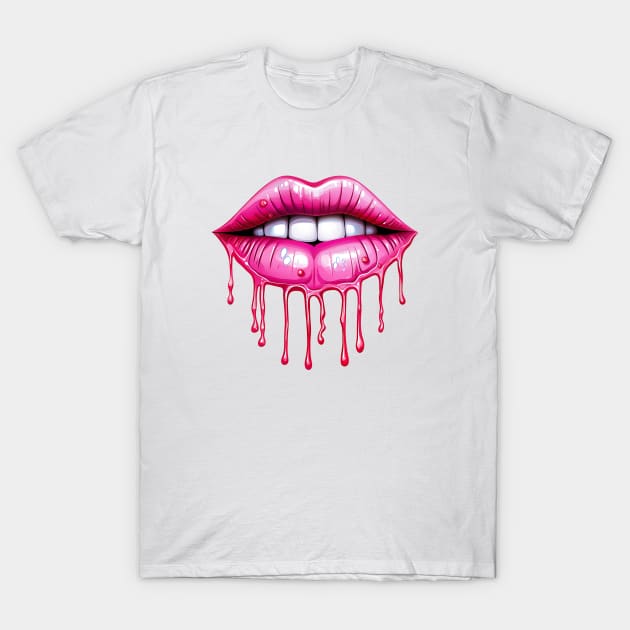 Cool Lips T-Shirt by MisqaPi Design